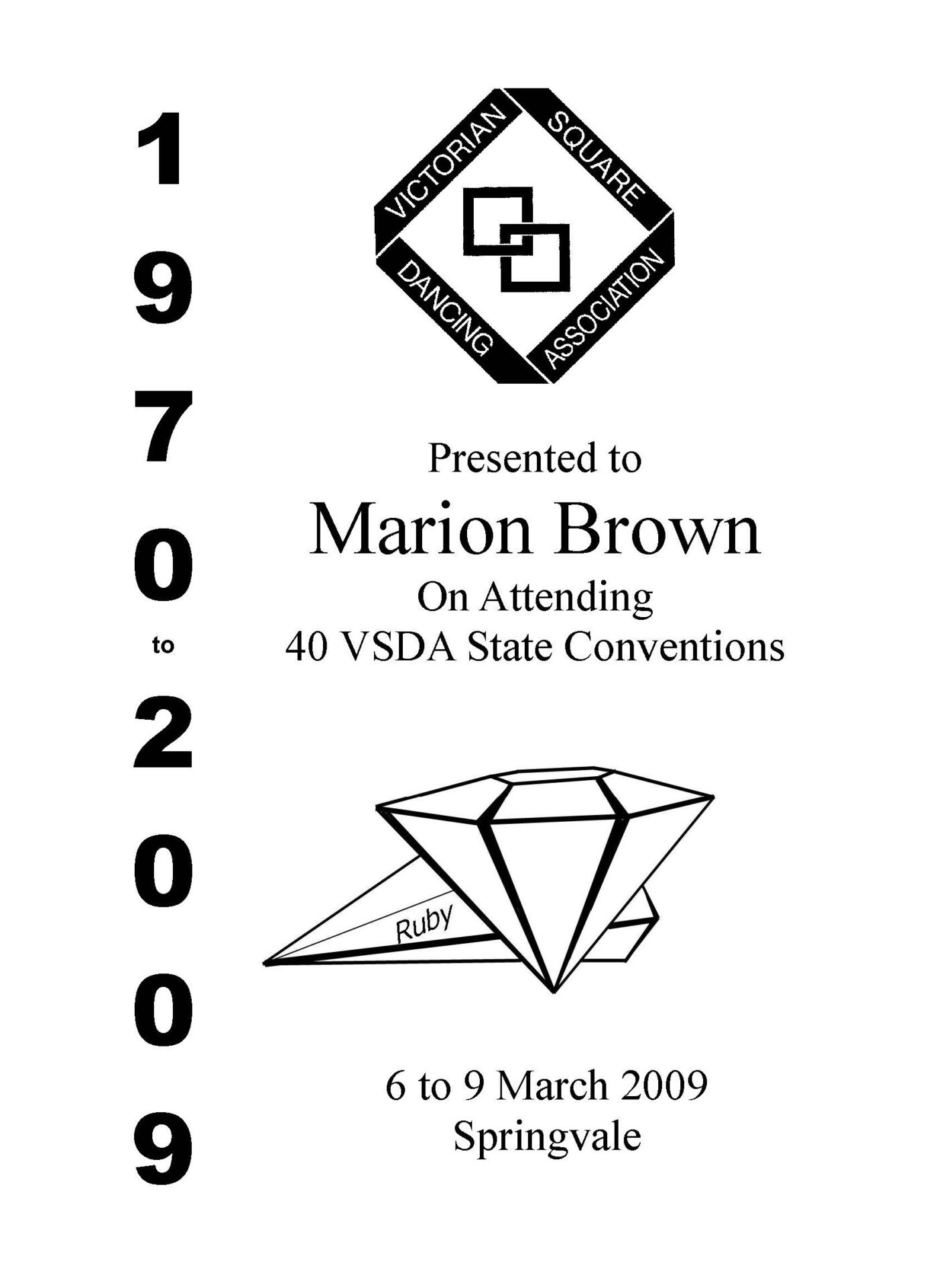 Marion Brown 40 Years